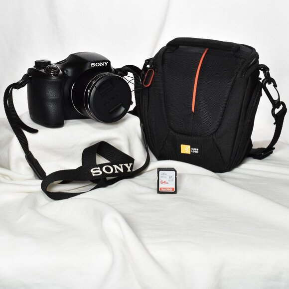 Sony Other - Sony Cybershot DSC-H300 Digital Camera 20.1MP 35x Opt Zoom HD Video 64GB SD MINT
